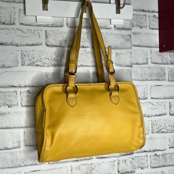 The Sak Bags The Sak Genuine Leather Shoulder Bag Purse Sunshine